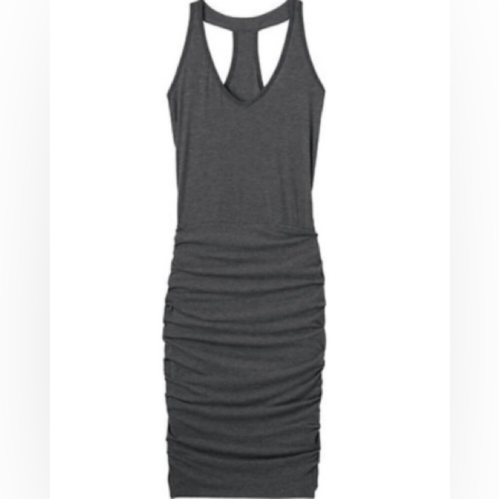 ATHLETA Women’s Razorback grey dress, size small.